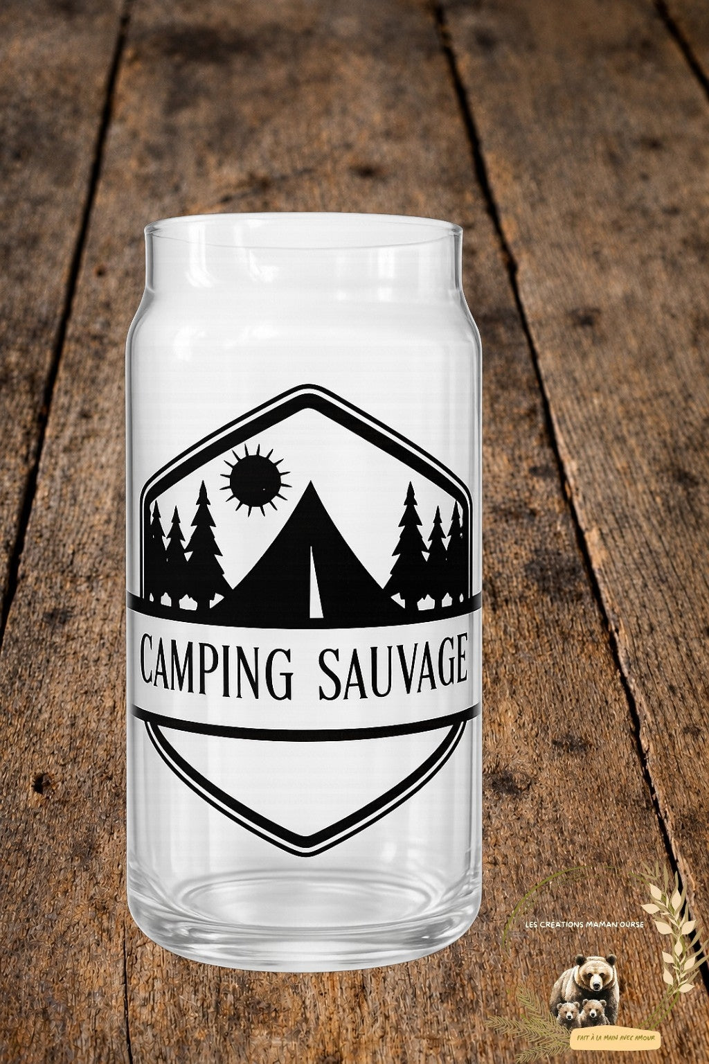 Verre "Camping Sauvage"