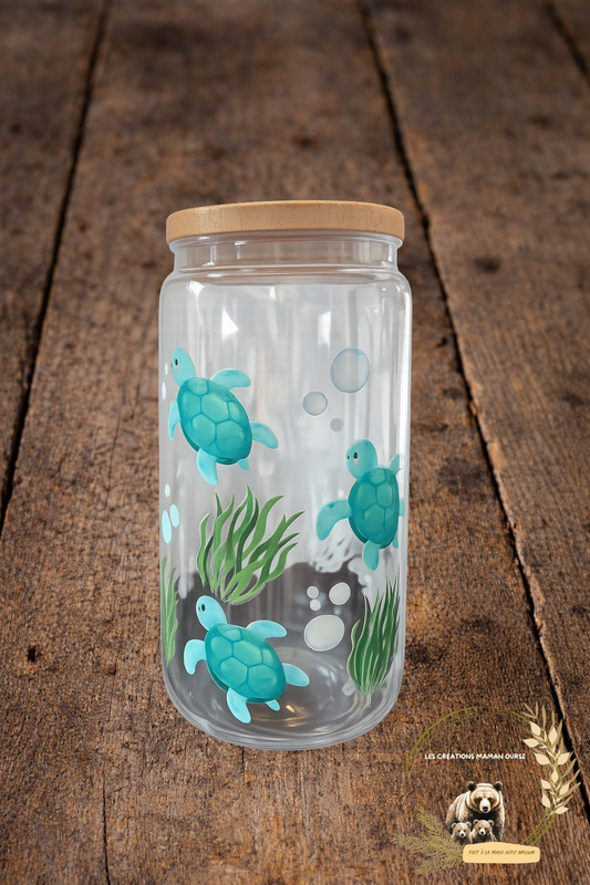 Verre "Tutu la tortue"